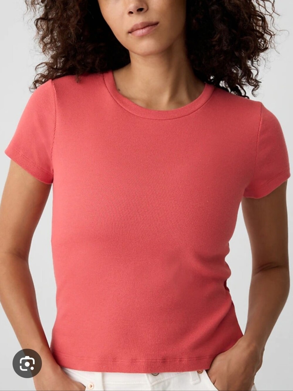 💜2 for $10💜 Bundle and save GAP Modern Tee in Coral-Orange